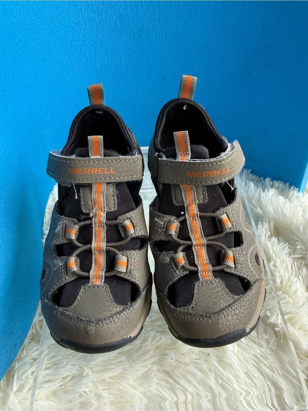Merrell Boys Kids Hydro H2O Water Hiker Sandal Size 11